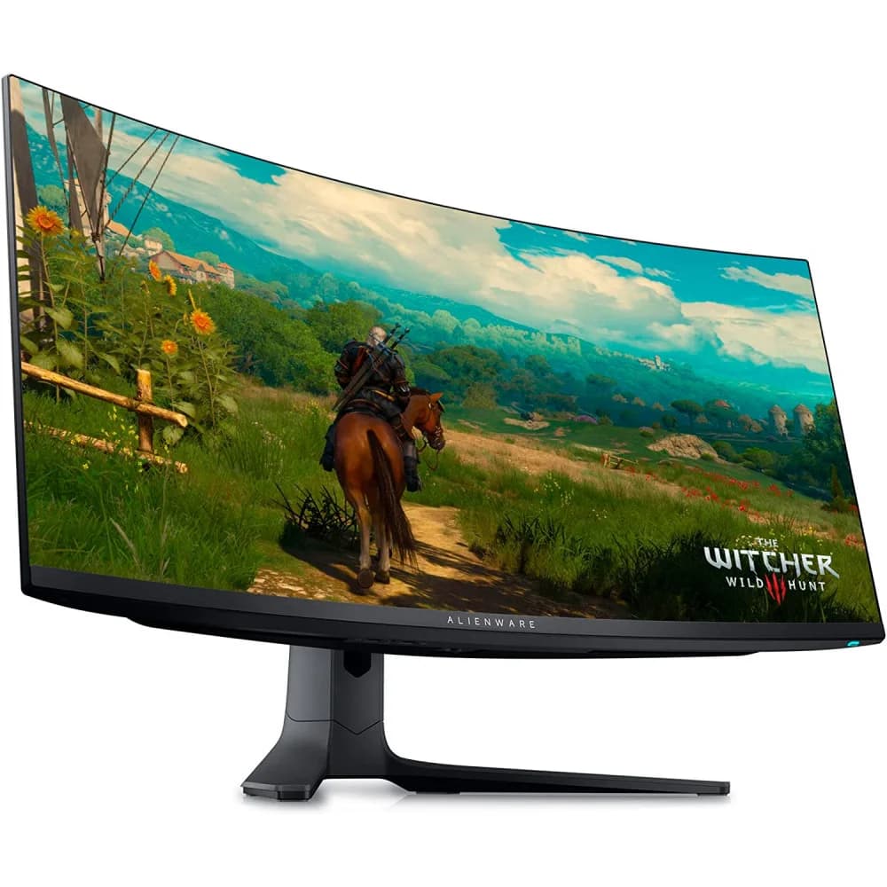 Монитор 34" Dell Alienware AW3423DWF, Black, QD OLED, 3440x1440@165Hz, 1000кд/м2, H/V:178, 2xDP,HDMI