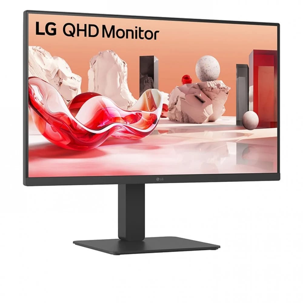 Монитор LG 27" 27BA45QB-B черный IPS LED 5ms 16:9 HDMI M/M матовая HAS Piv 1000:1 350cd 178гр/178гр 2560x1440 100Hz DP 2K 7кг