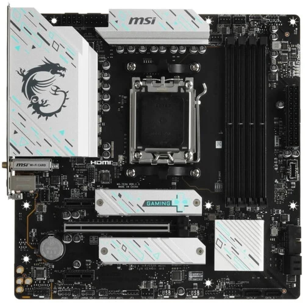 MB Socket AM5, MATX, AMD B650 (2DP+HDMI) Gigabyte B650M GAMING PLUS WIFI, 4DDR5, PCIx16, PCIx1