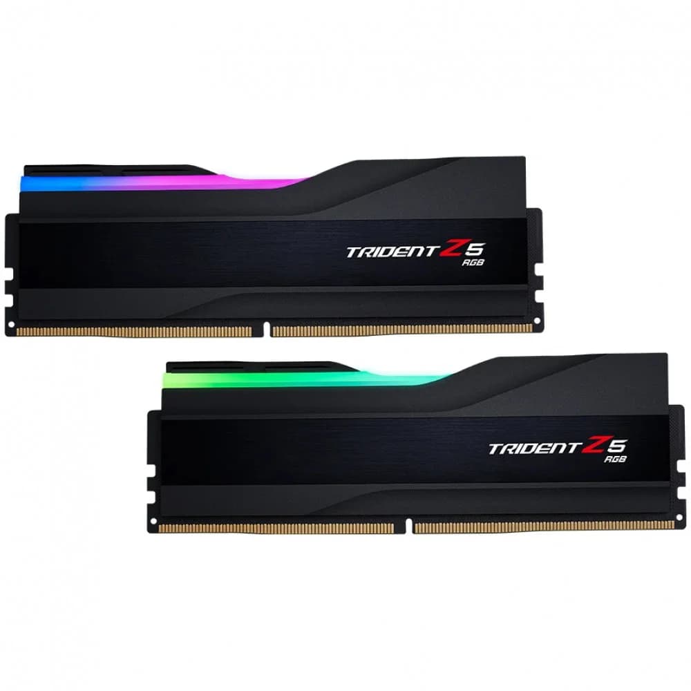 Комплект модулей памяти, G.SKILL, Trident Z5 RGB F5-5600J3636D32GX2-TZ5RK, DDR5, 32GB (Kit 2x16GB), CL36, 1.25 V, DIMM <PC5-44800/5600MHz>