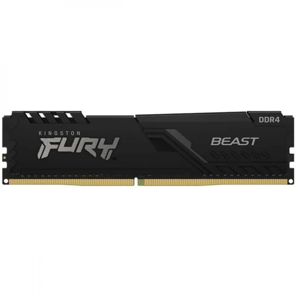 8GB Kingston DDR4 3600 DIMM FURY Beast Black Gaming Memory KF436C17BB/8 Non-ECC, CL17, 1.35V, 1Gx8, RTL {25} (319798)