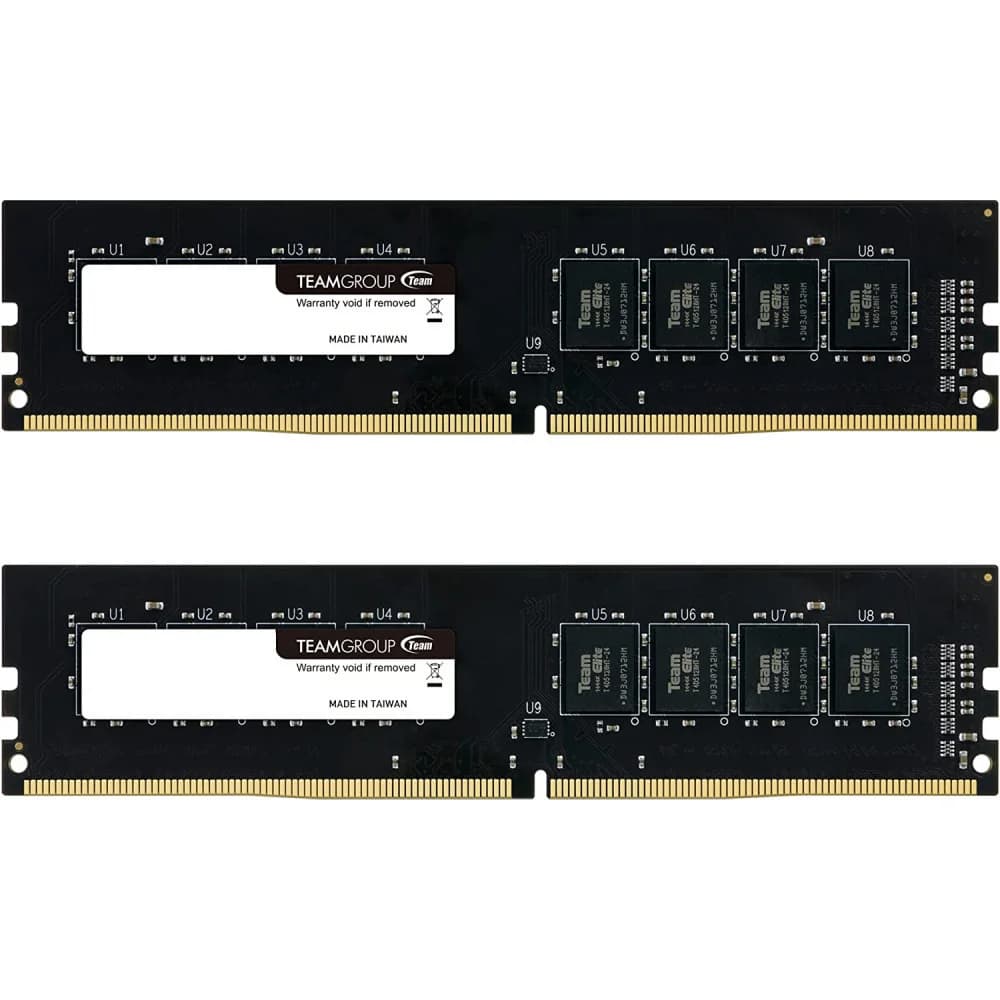 Оперативная память 16GB Kit (2x8GB) 3200MHz DDR4 Team Group ELITE PC4-25600 CL22 1.2V TED416G3200C22DC01