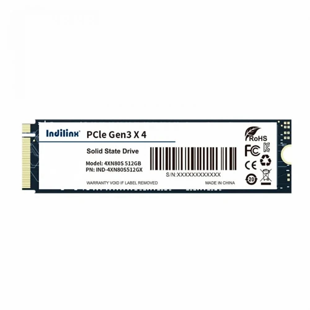 SSD жесткий диск M.2 2280 NVME 512GB IND-4XN80S512GX INDILINX