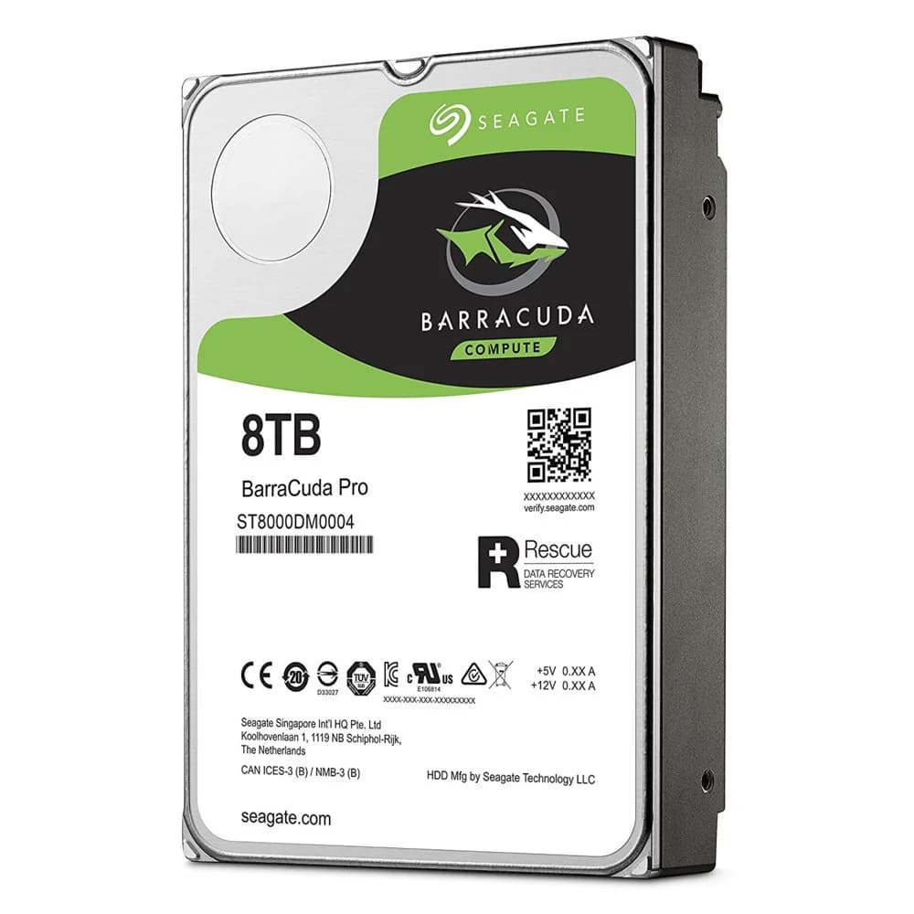 Жесткий диск HDD 8Tb Seagate Barracuda SATA6Gb/s 5400rpm 256Mb 3,5" ST8000DM004. Универсальный жесткий диск для настольного компьютера или моноблока. Данный HDD также подходит для домашнего сервера