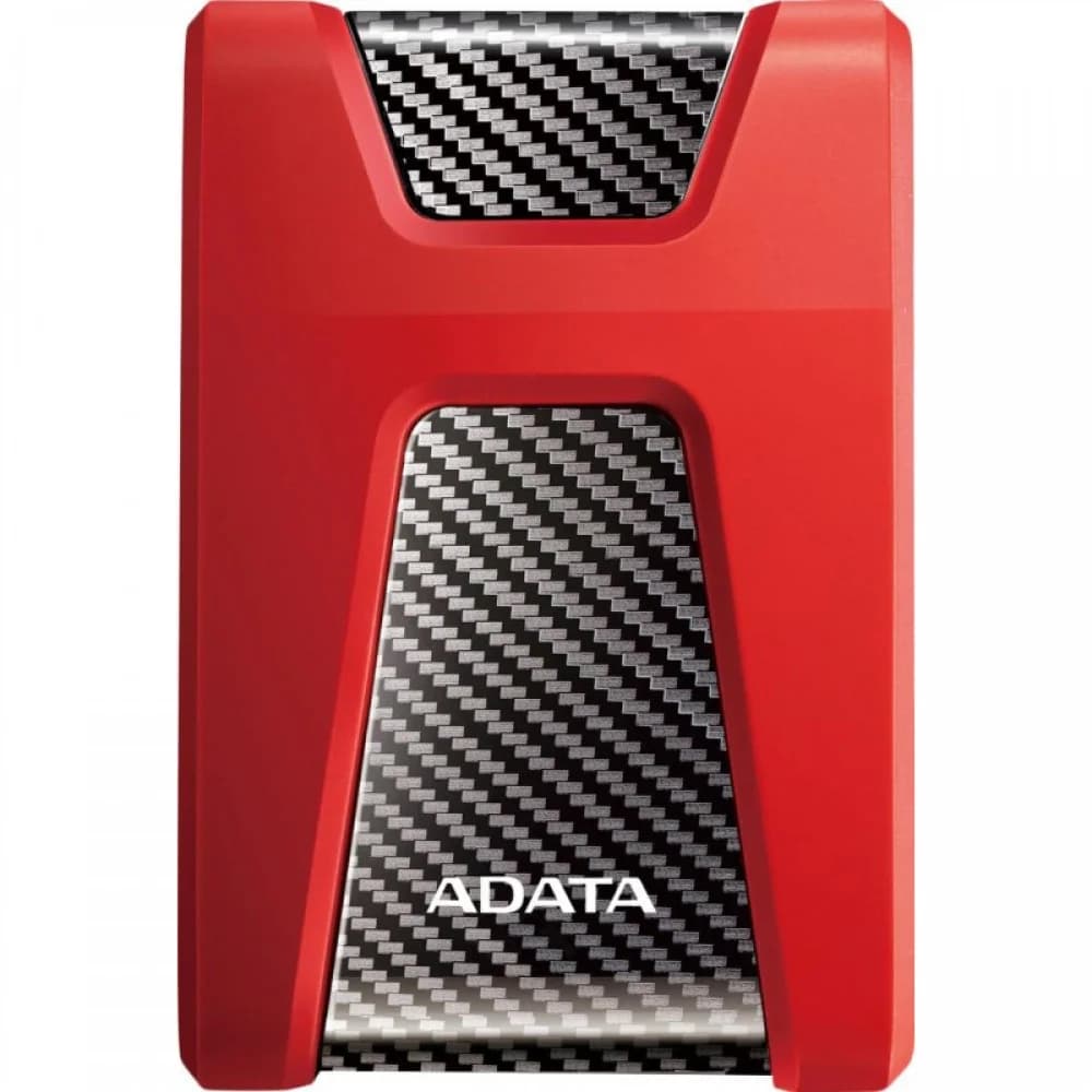 Внешний жёсткий диск, ADATA, HD650, AHD650-1TU31-CRD, 1TB, 2.5", USB 3.2, Красный