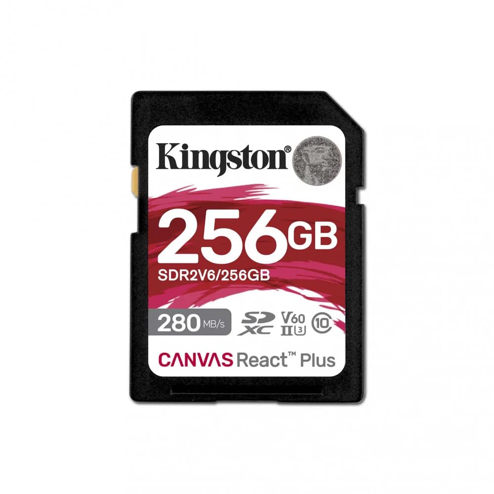 Флеш карта SDXC 256GB Kingston SDR2V6/256GB Canvas React Plus w/o adapter