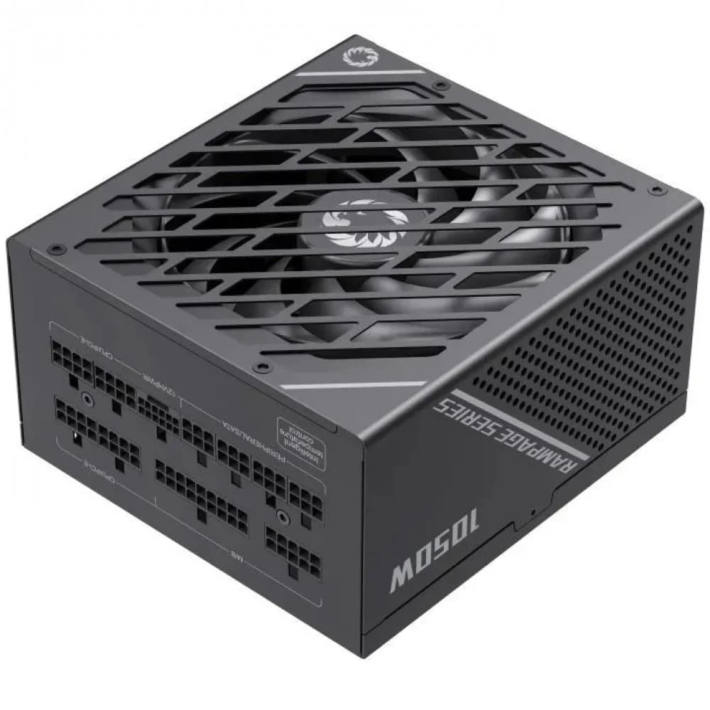 Блок питания ATX 1050W GameMax GX-1050 PRO BK, Platinum, 24+4/24+4+8/24+8+8, 13.5сm, 4x6+2p PCI-E