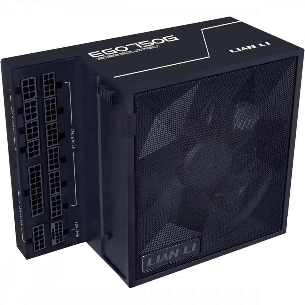 Блок питания Lian Li EG0750G BLACK 750W Full Modular, 80+ GOLD, КПД 90.5% G9P.EG0750G.B000.EU