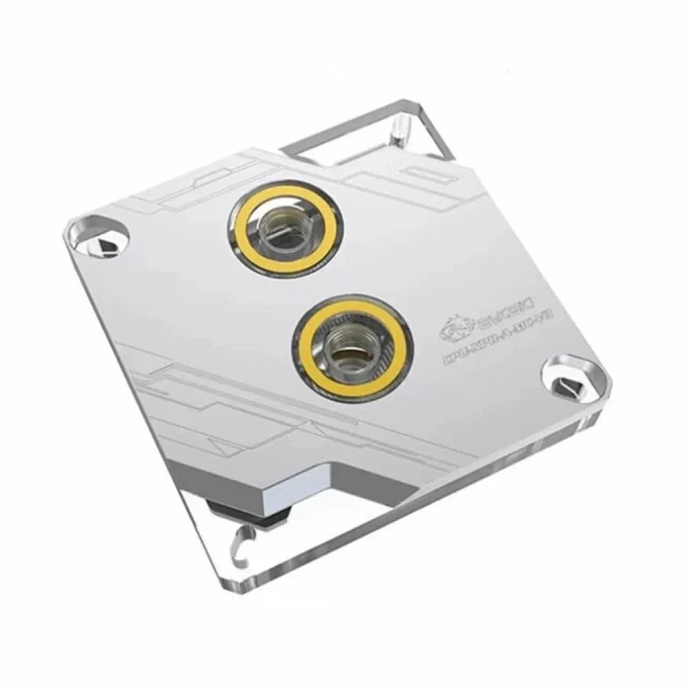 Водоблок для CPU Bykski CPU-XPR-A-MC-V3 < Intel 115xx, 20xx, 5V RBW, Silver>