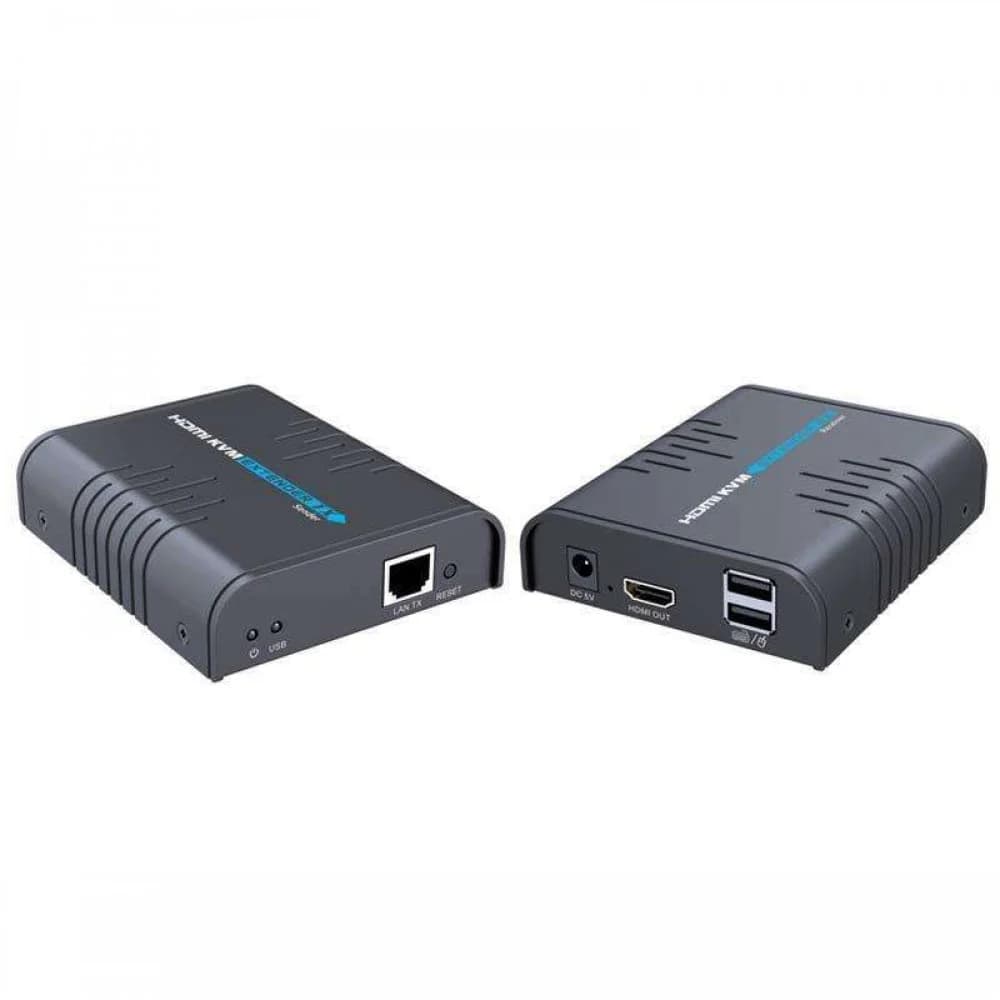 LenKeng LKV373 KVM (удлинитель HDMI+USB, 120м, UTP, комплект)