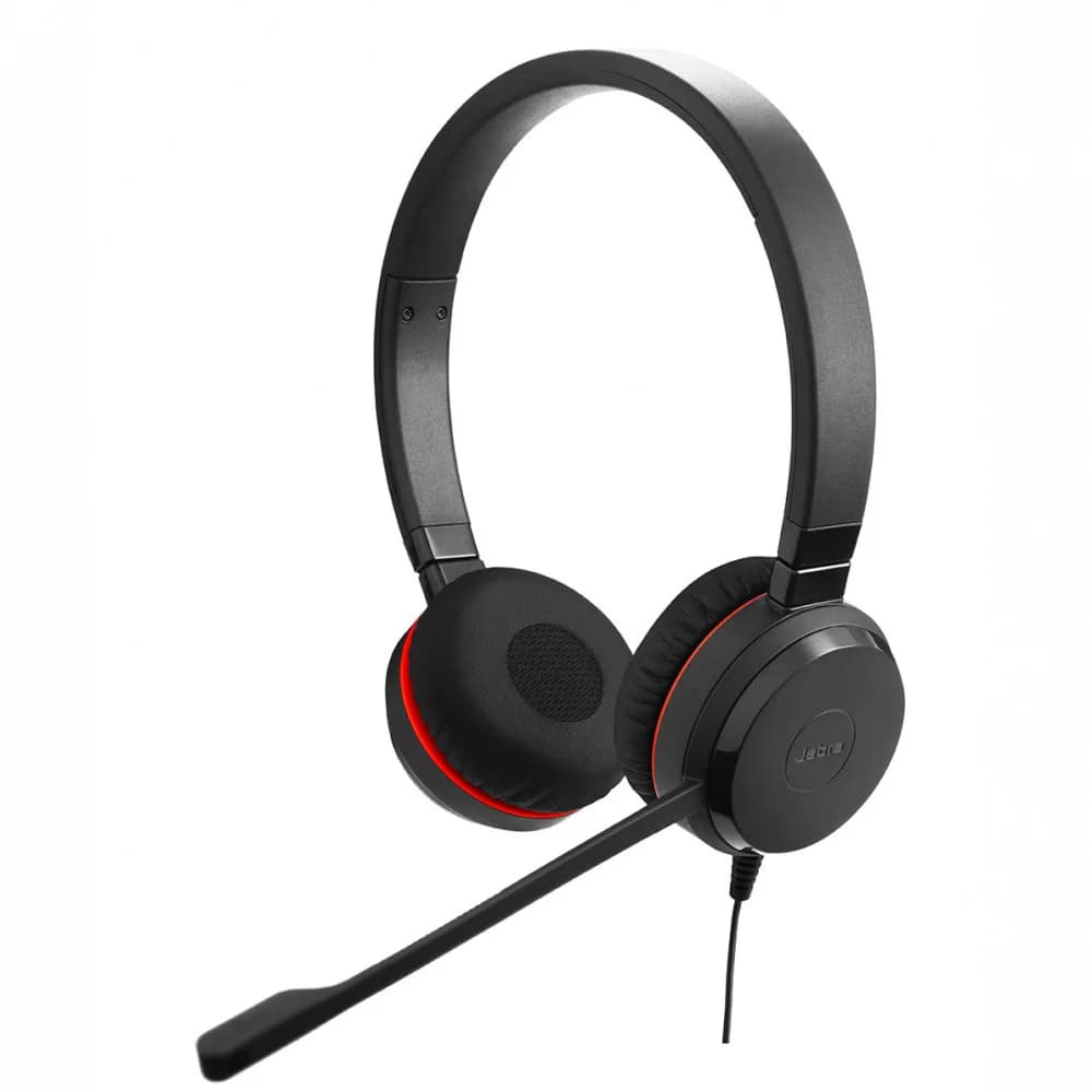 Гарнитура, Jabra, 4999-823-369, Jabra EVOLVE 20 SE, Stereo, MS, Проводная, USB C/A, шумоподавление, -10°C to + 50°C, регулятор громкости