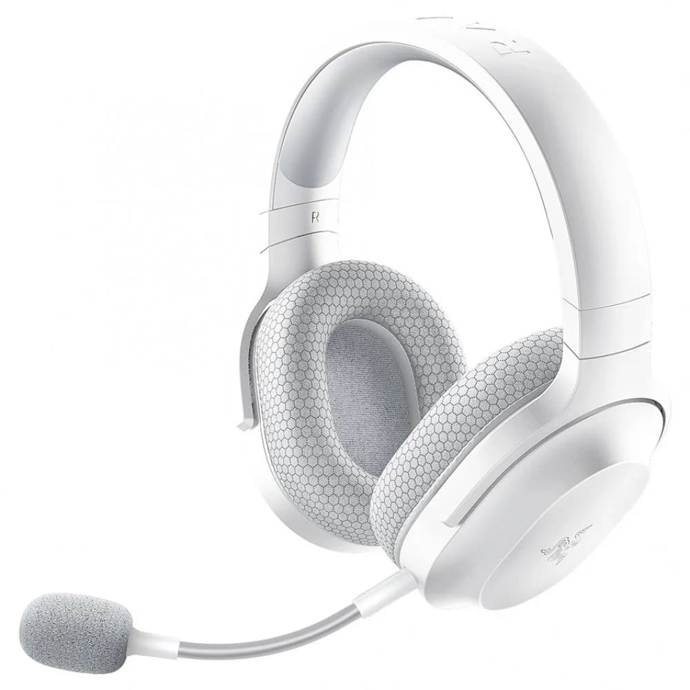 Гарнитура, Razer, Barracuda X 2022, RZ04-04430200-R3M1, Беспроводные, Микрофон съемный, 20 - 20 000 Гц, Динамики 40 мм, 30 Ом, USB-C, Белый
