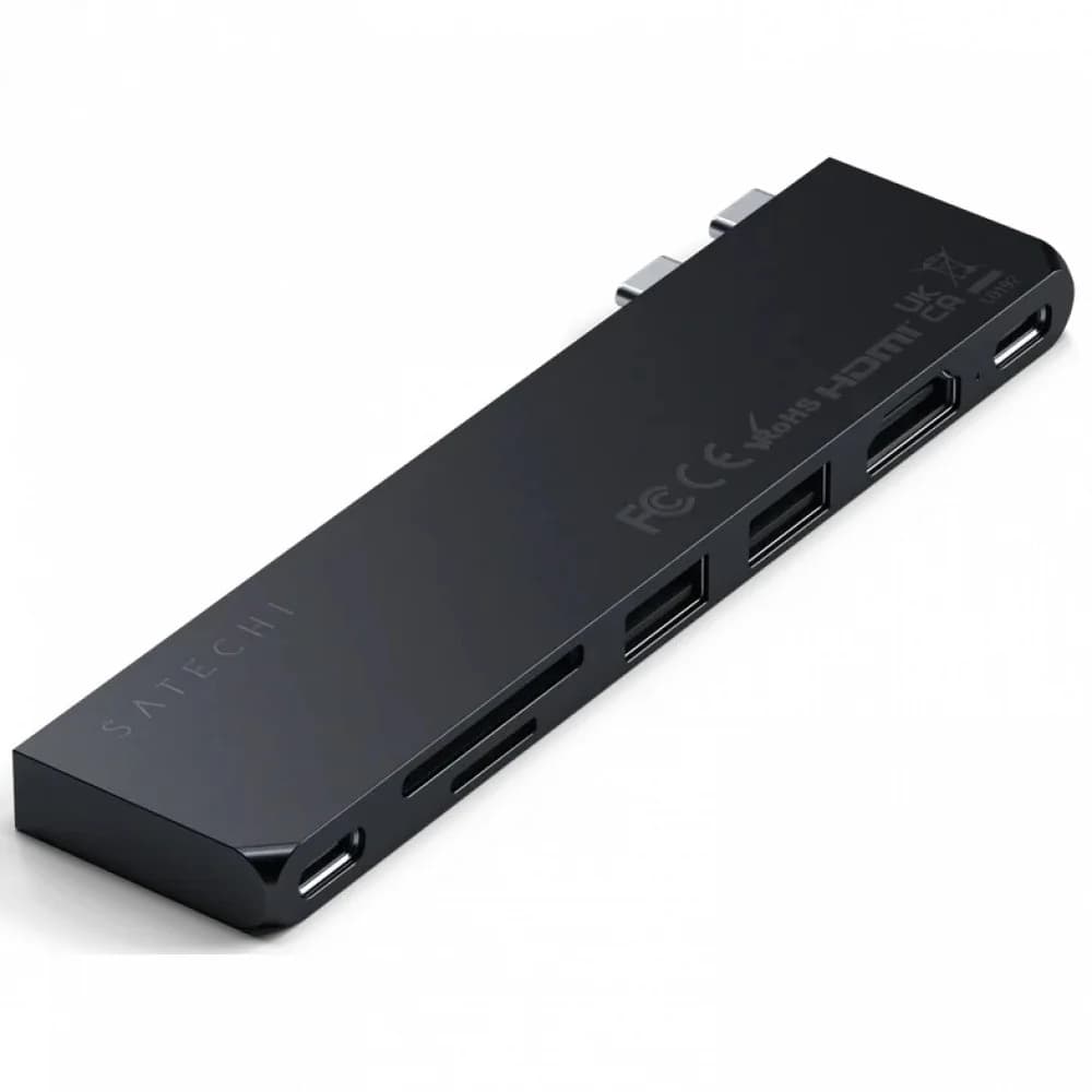 SATECHI USB-C Pro Hub Slim - Midnight