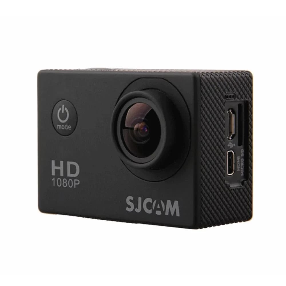 Экшн-камера, SJCAM, SJ4000, 1080P/30fps, 720P/60 fps, 12 МП 170°, Чипсет NTK 96650, 900mAh, 2" сенсорный дисплей, Чёрный