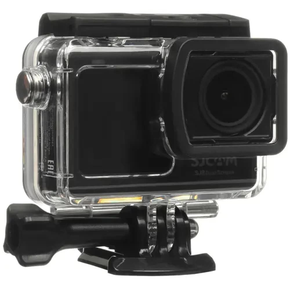 Экшн-камера, SJCAM, SJ8 DUAL SCREEN, 4K/30fps, Sony IMX335 16 МП 140,5°, Wifi 2.4G, Slow motion, Чипсет Novatek 96675, 1200mAh, 2.33" сенсорный дисплей, Чёрный