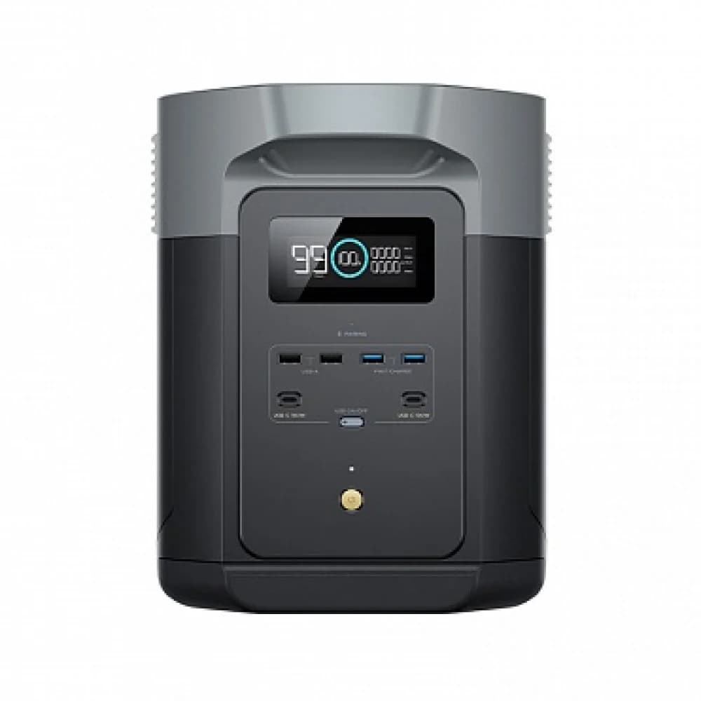 Зарядная станция EcoFlow DELTA 2 Max EU, 2048 Wh, 2400W(4800W), 230V(50Hz/60Hz)