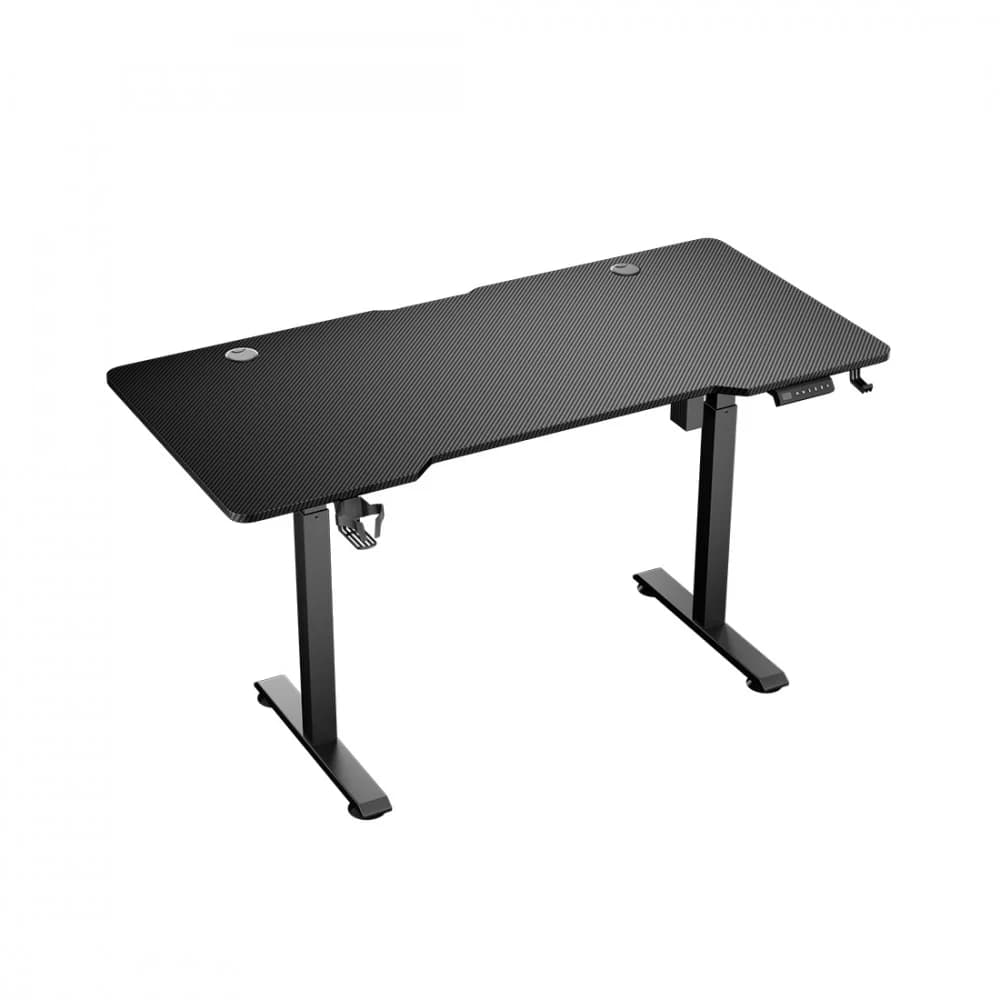 Стол для геймеров 1Stpayer MOTO-E-1460-18-BK, 140*60*(72-117) см, Black