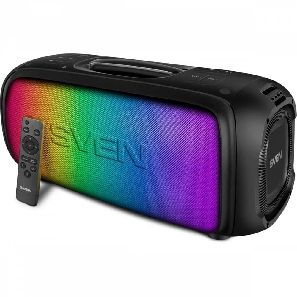 Колонка порт. Sven PS-860 черный 100W 1.0 BT/3.5Jack 5400mAh (SV-022518)