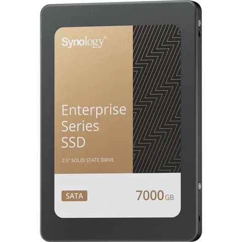 SSD SYNOLOGY SAT5210 7.6TB Наличие SATA Скорость записи 500 Мб/сек. Скорость чтения 530 Мб/сек. 2,5" TBW 11.46 Тб SAT5210-7000G