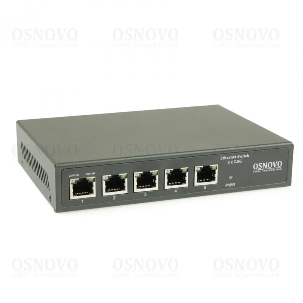Коммутатор Osnovo SW-5D-1(60W) неуправляемый