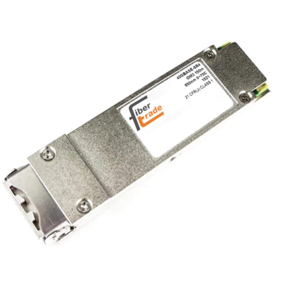 FT-QSFP+-LR4-PSM Трансивер 40G, QSFP+, MPO/MTP, SM, 10km, 1310nm laser, Fibertrade