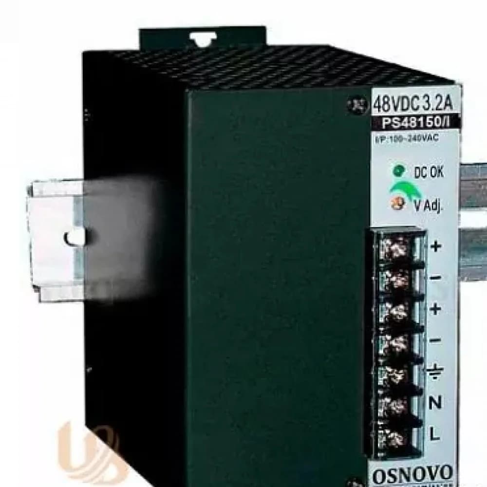 Блок питания/ OSNOVO Промышленный блок питания. DC48V, 3.2A (150W). Диапазон входных напряжений: AC195-265V