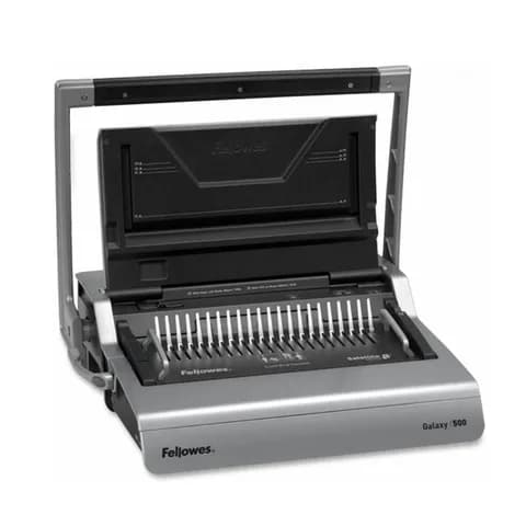Fellowes® Переплетчик GALAXY на пластиковую пружину, сшивает до 500 лст., перфорирует 25 лст., Satelite System™