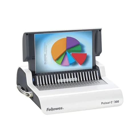 Переплетчик Fellowes Pulsar E (FS-56207) A4/перф.20л.сшив/макс.300л./пластик.пруж. (6-38мм)/электр.