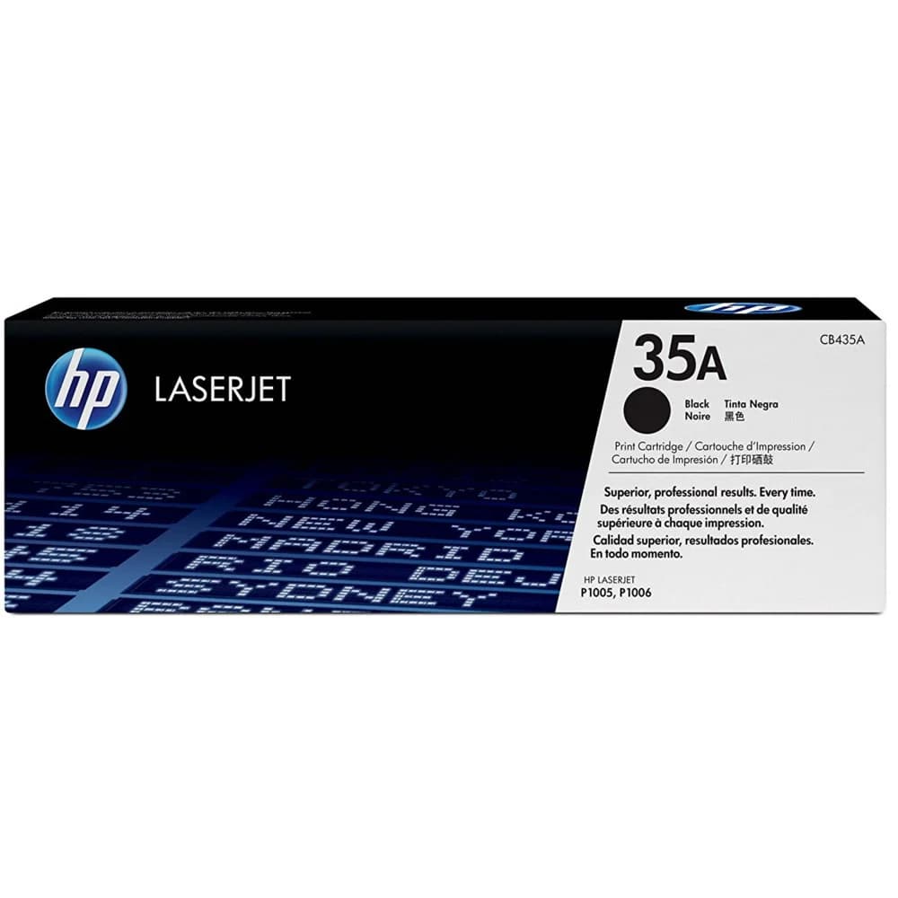 HP LaserJet CB435A Dual Pack Black Print Cartridge