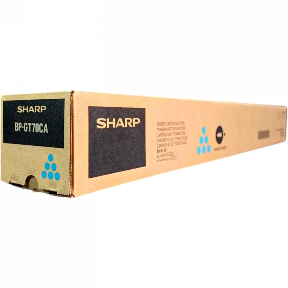 BPGT70CA - Тонер-картридж голубой(24K) для Sharp BP50Cxx/BP55C/BP60Cxx/BP70Cxx
