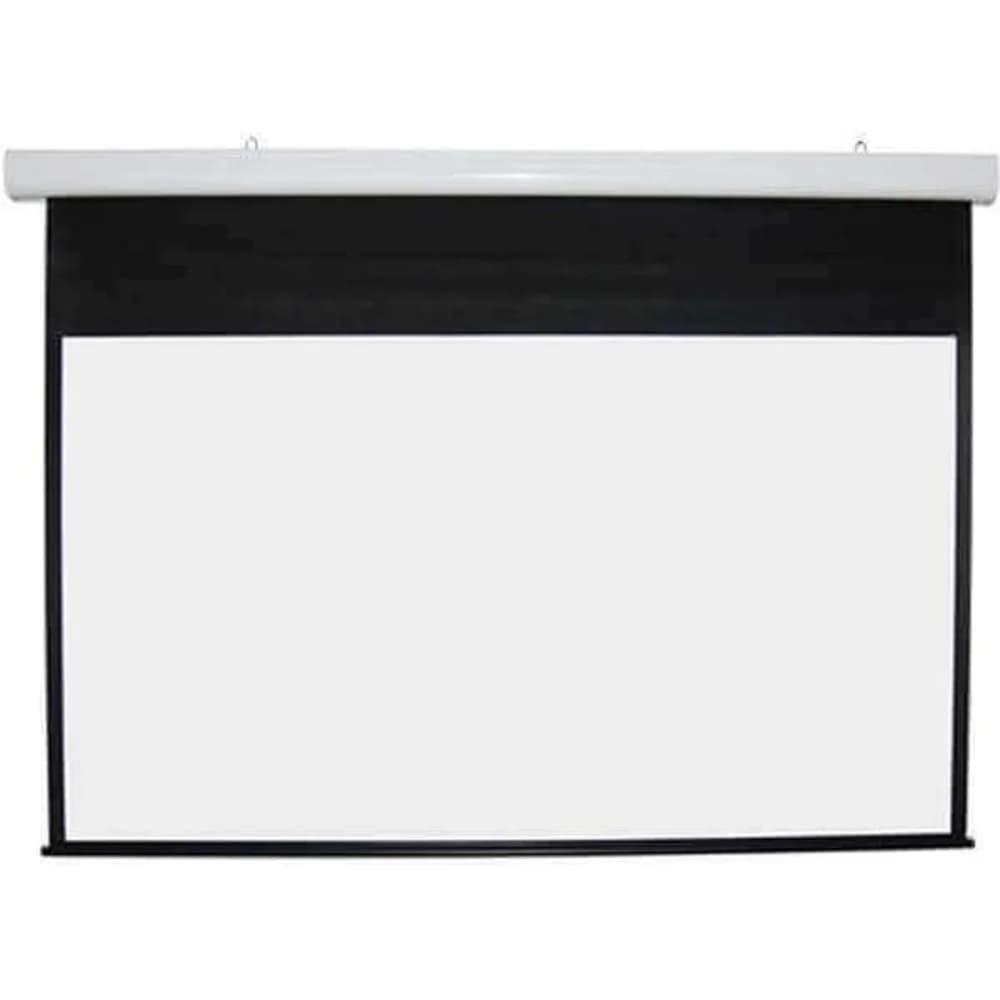 PROscreen Экран моторизованный MLE300x180 (300*180) Моторизованный экран для проектора, полотно Matte White, повышенной прочности с дополнительной углеводородной подложкой, радиопульт в комплекте. Ф