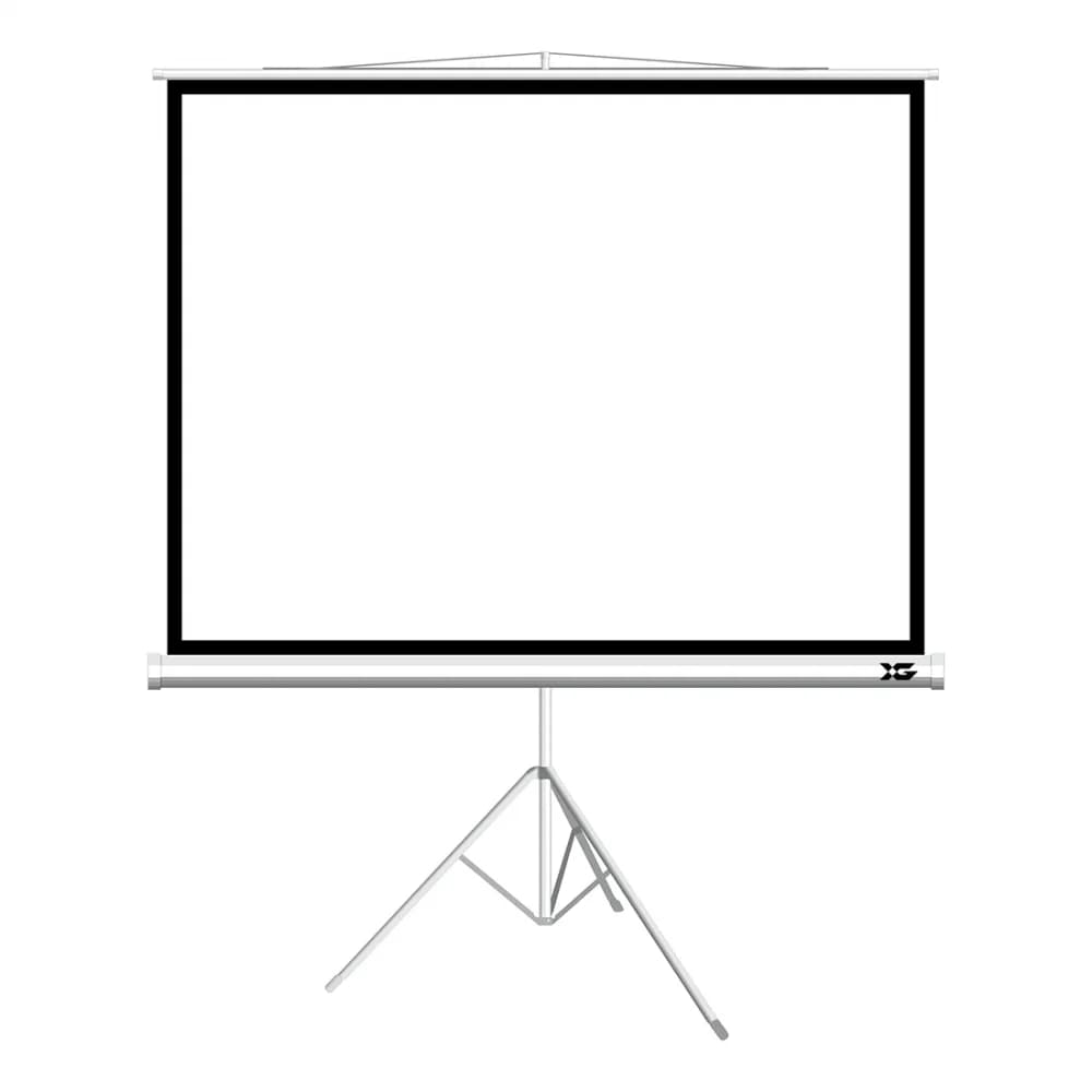 Экран на треноге, XG, DLS-T203x154W, Рабочая поверхность 203х154 см., 4:3, Matt white, Белый