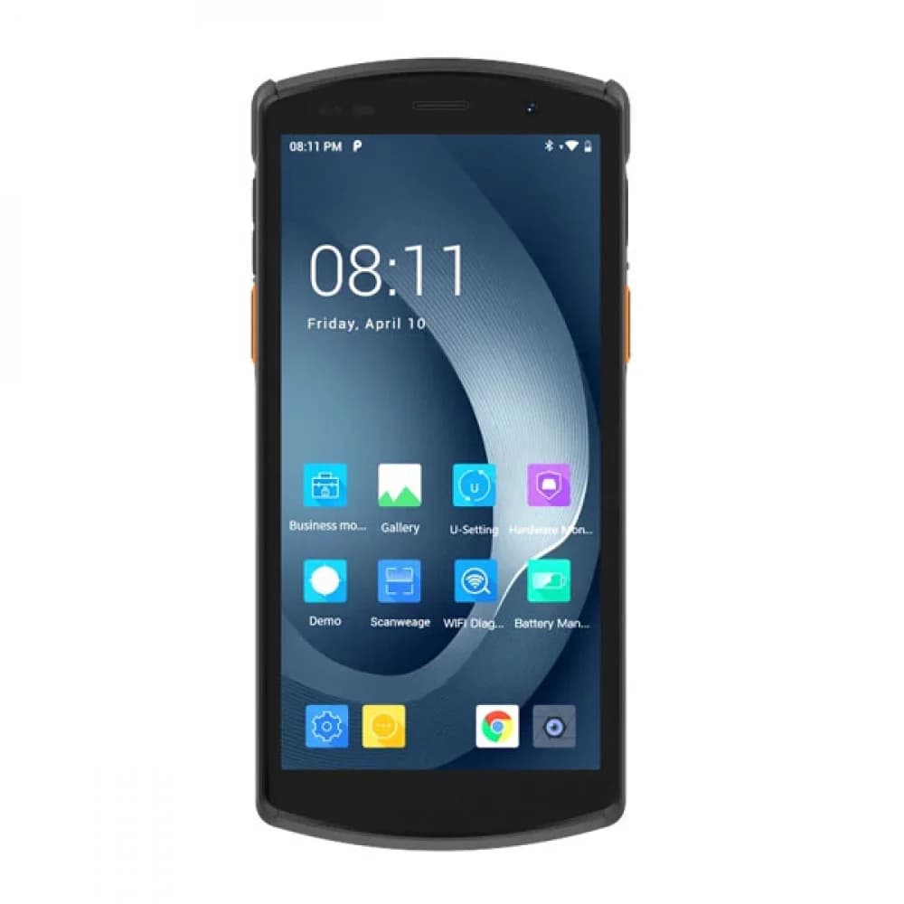 Мобильный терминал Urovo DT50: Android 13 / 2.45 GHz / 8xCore, Kryo 260 CPU / Qualcomm SM 6115 / RAM 4 GB / ROM 64 GB / HW 2D HS7 / 2D Imager / 5.7" / 720 x 1440 / 2G / 4G (LTE) / Bluetooth / GPS /