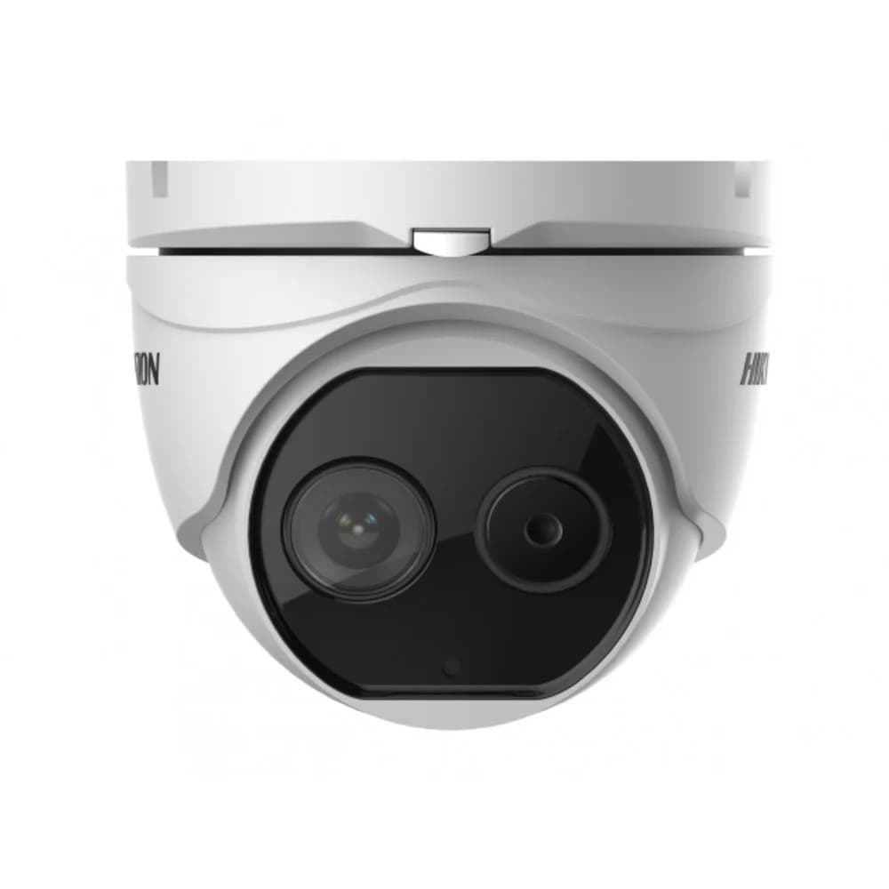 Тепловизионная купольная IP-камера ● Модуль тепловизора: разрешение 160 × 120, матрица с высокой чувствительностью ● Измерение температуры в точке, вдоль линии и в области ● Диапазон измерений темпе