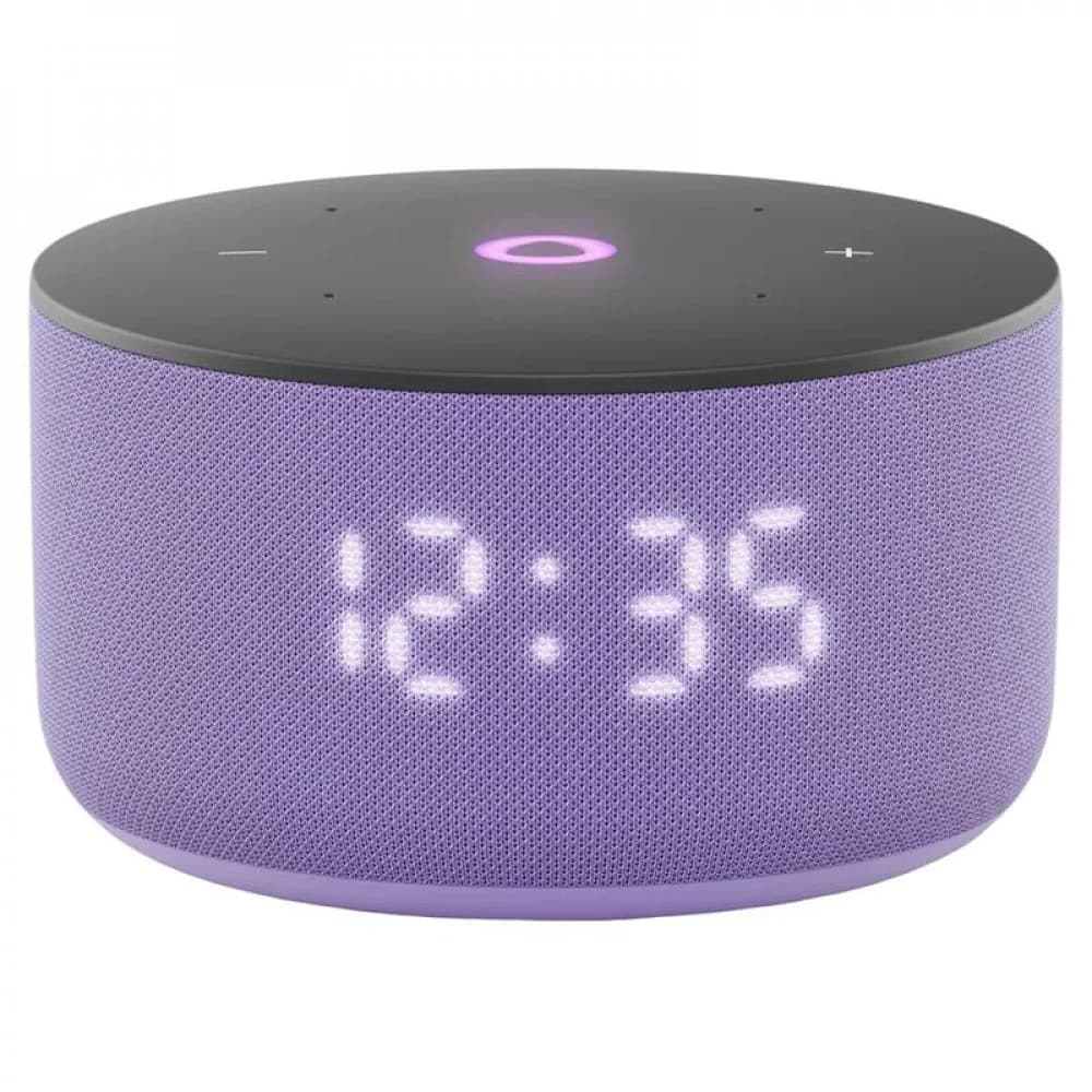 Умная колонка, Яндекс, YNDX-00027LIL, Яндекс Станция Мини 3 с Алисой, YaGPT, 12Вт, 1 динамик, 3 микрофона, 110-16 000 Гц, Wi-Fi (2,4–5 ГГц), Bluetooth 5.0, Лиловый