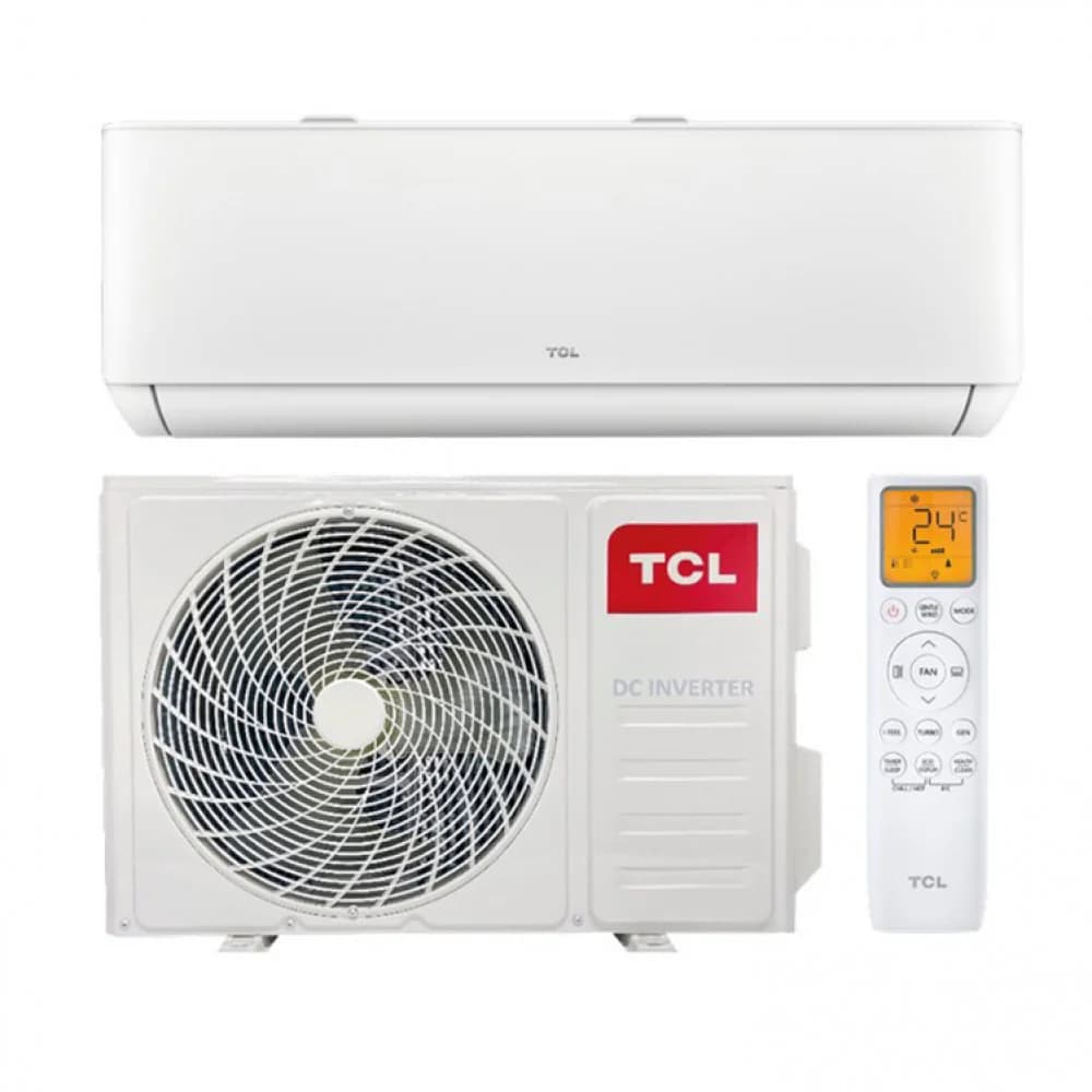 Кондиционер настенный, TCL, BreezeIN TAC-BR24HSV/TB INVERTER, Коплект из 2-х коробок, состоит из внешнего и внутреннего блока. В комплекте с медными трубами. Белый