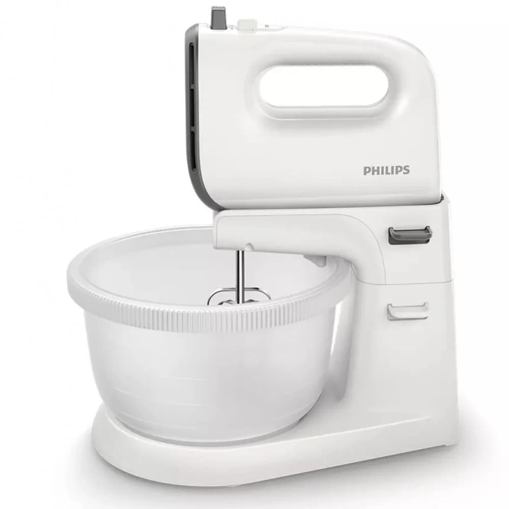 Миксер стационарный Philips HR3745 450Вт белый/серый
