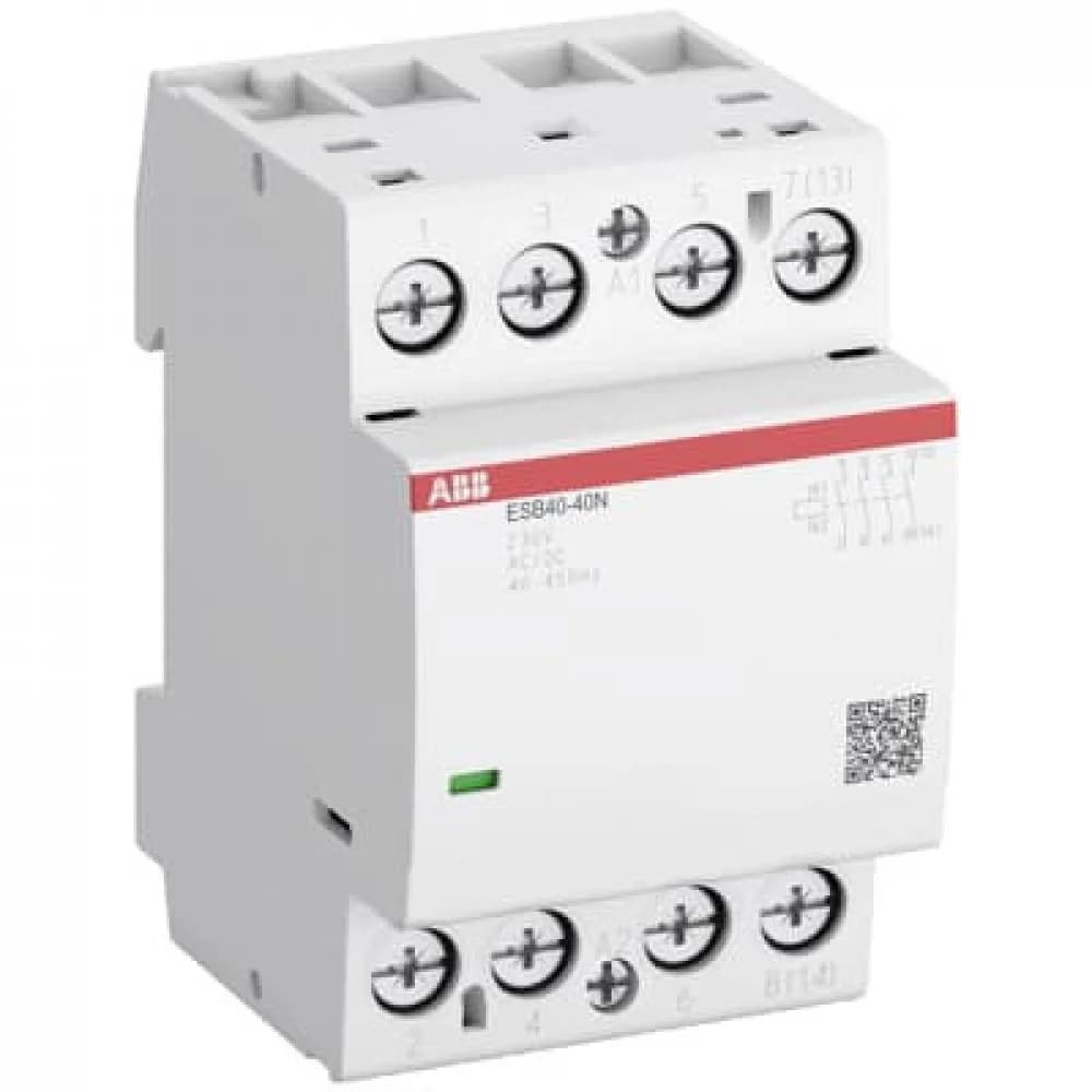 ESB40-31N-06 Модульный контактор 40А, 3НО+1НЗ, 230 В AC/DC