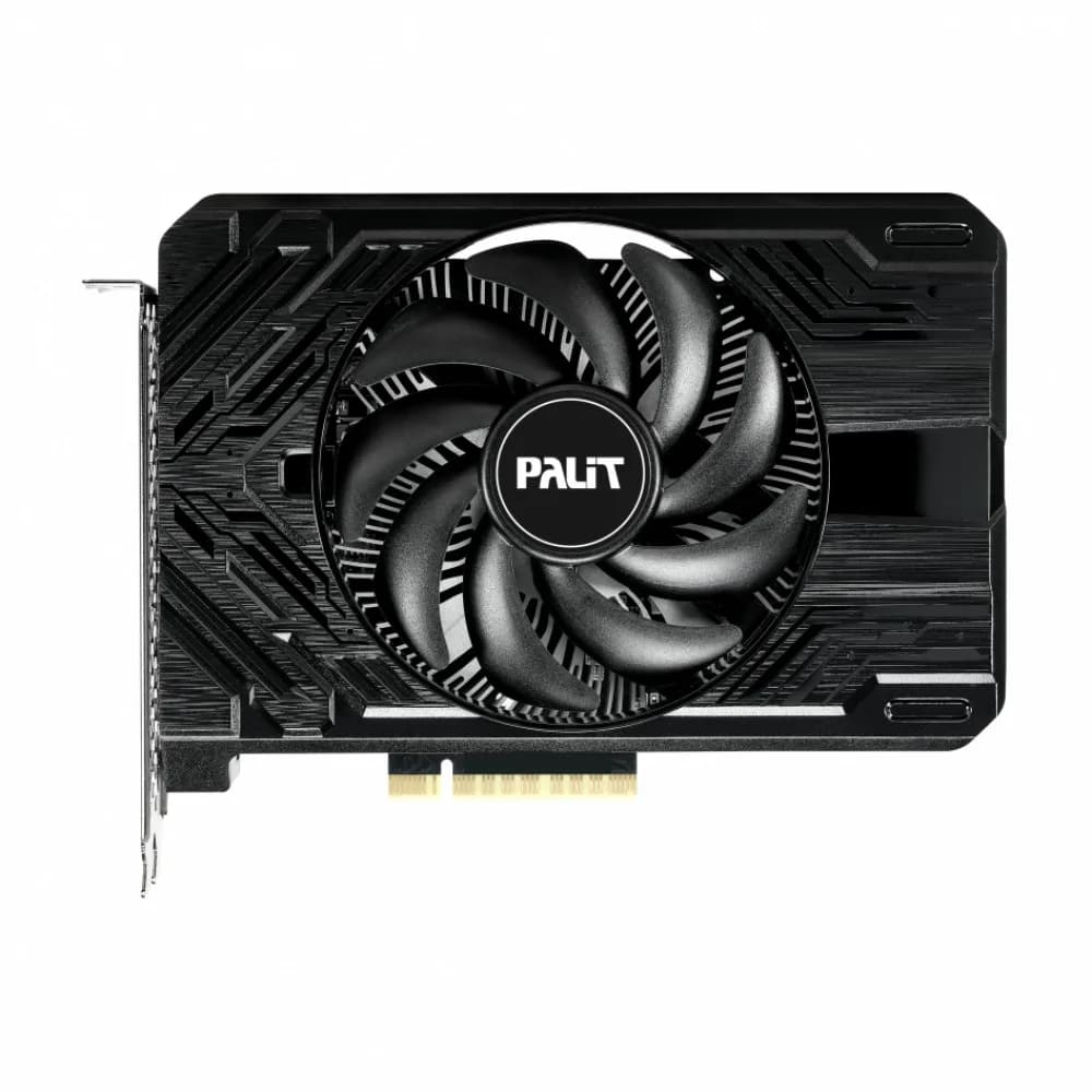 Видеокарта, PALIT, RTX4060 STORMX 8G (4710562244069), (NE64060019P1-1070F), GDDR6, 128bit, 3-DP, HDMI, 169.9*123*38 мм, Цветная коробка