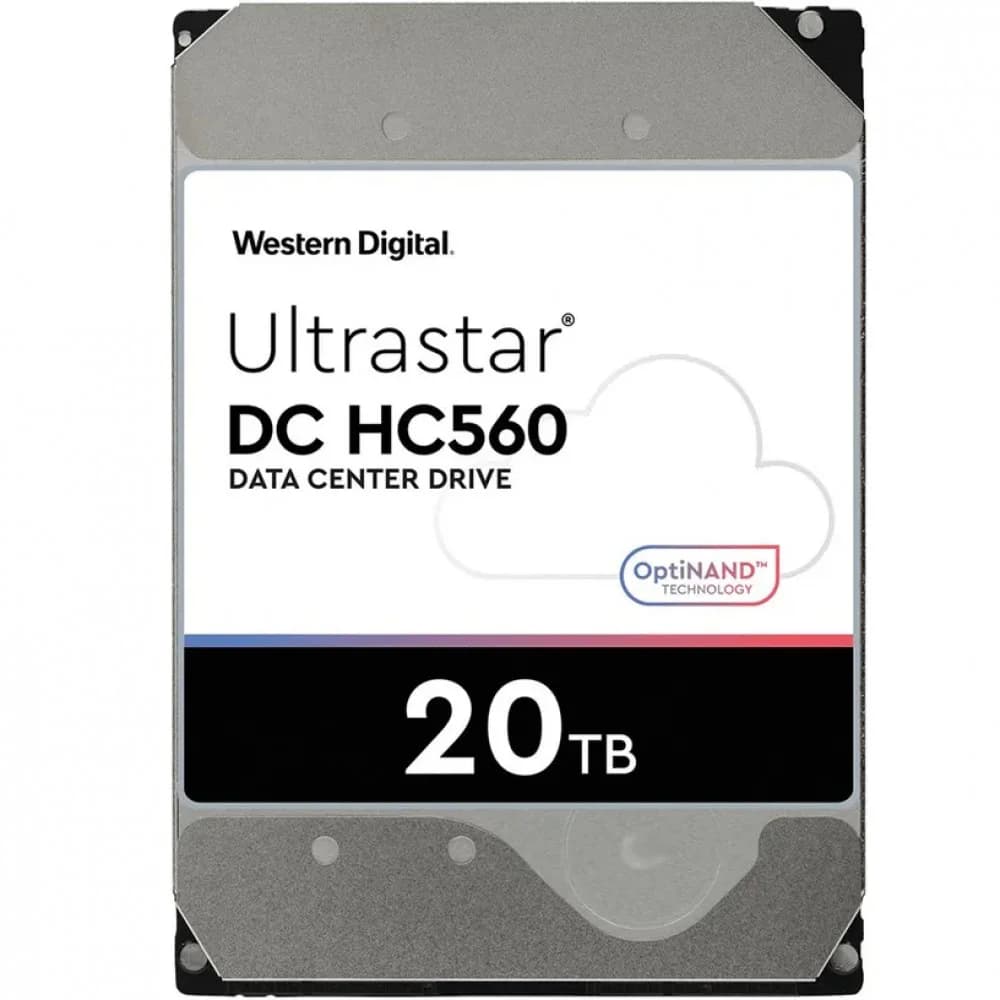 HDD Server WD/HGST ULTRASTAR DC HC560 (3.5’’, 20TB, 512MB, 7200 RPM, SATA 6Gb/s, 512E SE NP3), SKU: 0F38785
