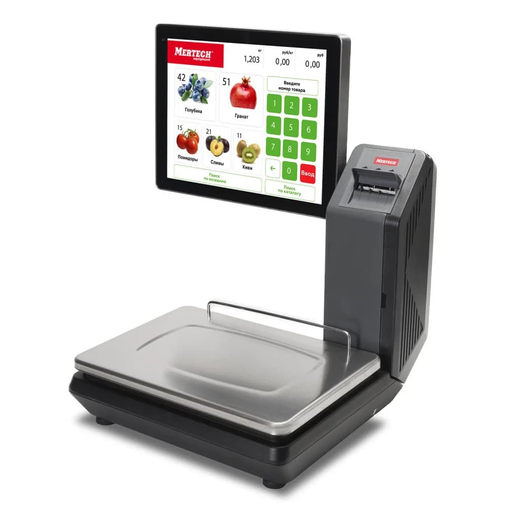 Весы с печатью этикеток M-ER 725 PM-32.5 (15", USB, Ethernet, Wi-Fi) "Ethernet, USB и Wi-Fi Габариты: 500х485х545 мм Платформа: 265х370 мм Питание: кабель Цвет: ЧерныйМаксимальный вес: 32 кг Минимал