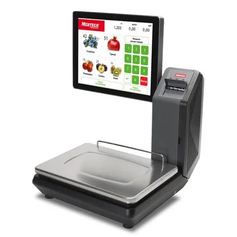 Весы с печатью этикеток M-ER 725 PM-32.5 (15", USB, Ethernet, Wi-Fi) "Ethernet, USB и Wi-Fi Габариты: 500х485х545 мм Платформа: 265х370 мм Питание: кабель Цвет: ЧерныйМаксимальный вес: 32 кг Минимал
