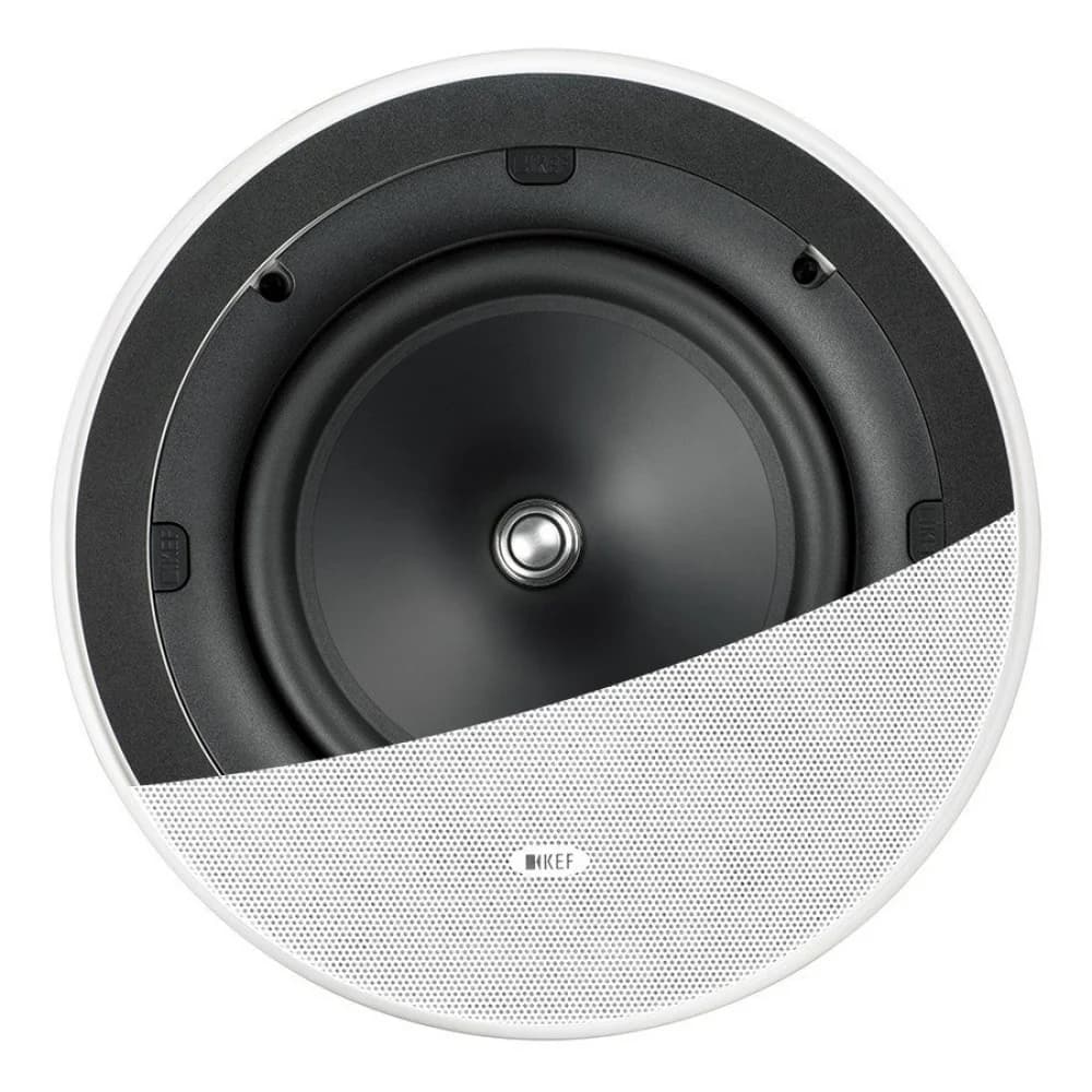 KEF Акустическая система Ci130ER БЕЛЫЙ EAN:637203213434 Встраиваемая акустическая система, круглая, мощность: 80 Вт, диапазон частот: 52 Гц - 20 кГц (± 6 дБ), чувствительность: 87 дБ, сопротивление:
