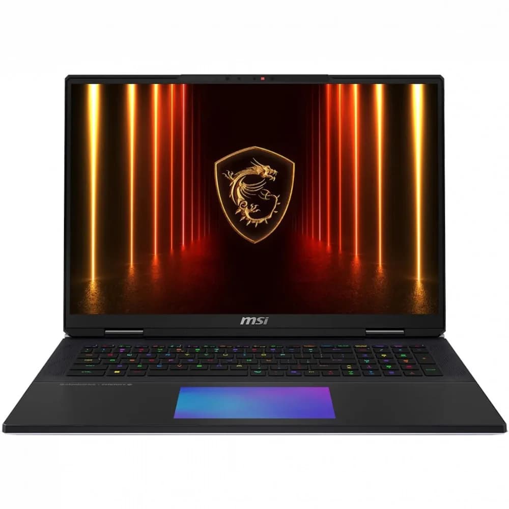 Ноутбук, MSI, Titan 18 HX AI A2XWJG-1026KZ, MS-1824, 9S7-182421-1026, 18", UHD+ 3840x2400, MiniLED, 120Hz, Intel Core Ultra 9 285HX, 32GB*2 DDR5, 2TB SSD Gen5, NVIDIA GeForce RTX5090, 24GB GDDR7, Wi