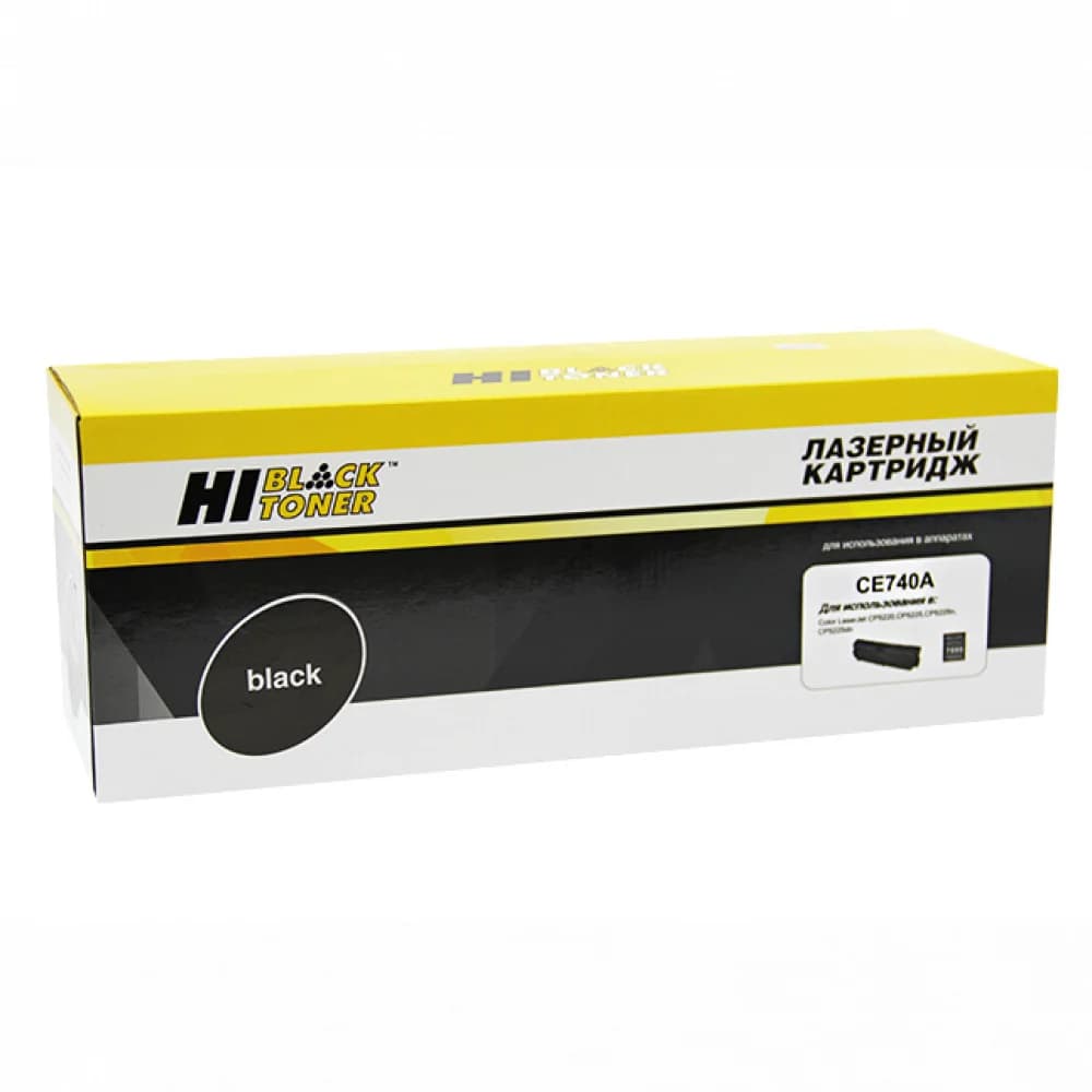 Картридж Hi-Black (HB-CE740A) для HP CLJ CP5220/5225/5225n/5225dn, Bk, 7K