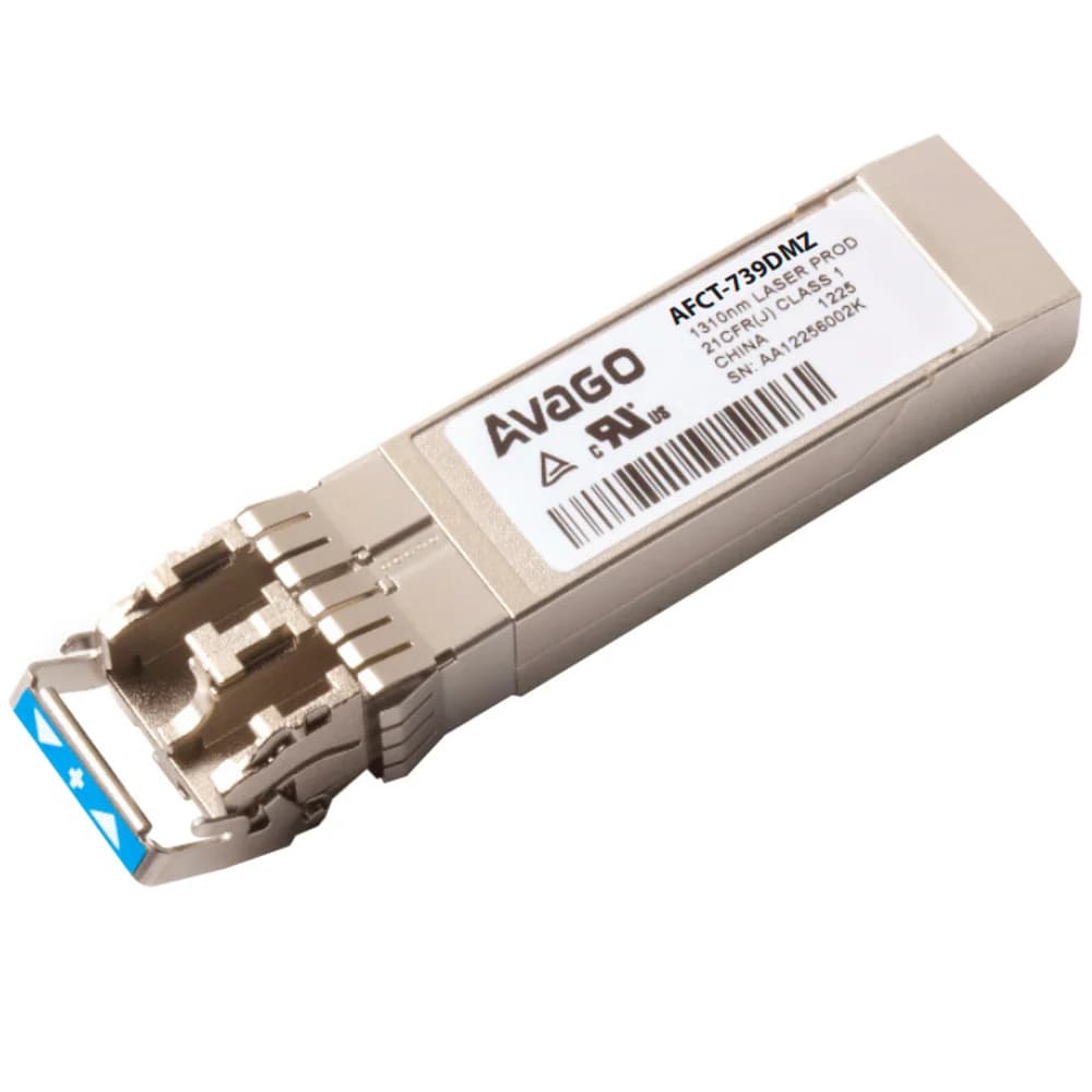 AFCT-739DMZ Transceiver 10G (10G/1.25 GBd Ethernet), SFP+, LC SM LX 10 km, 1310nm DFB laser, Foxconn Avago
