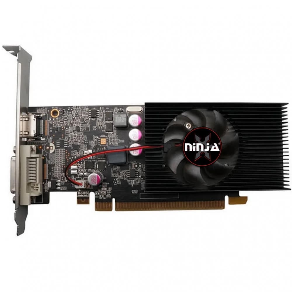 Видеокарта Ninja (Sinotex) GT1030 2GB 64bit GDDR5 DVI HDMI 1FAN RTL