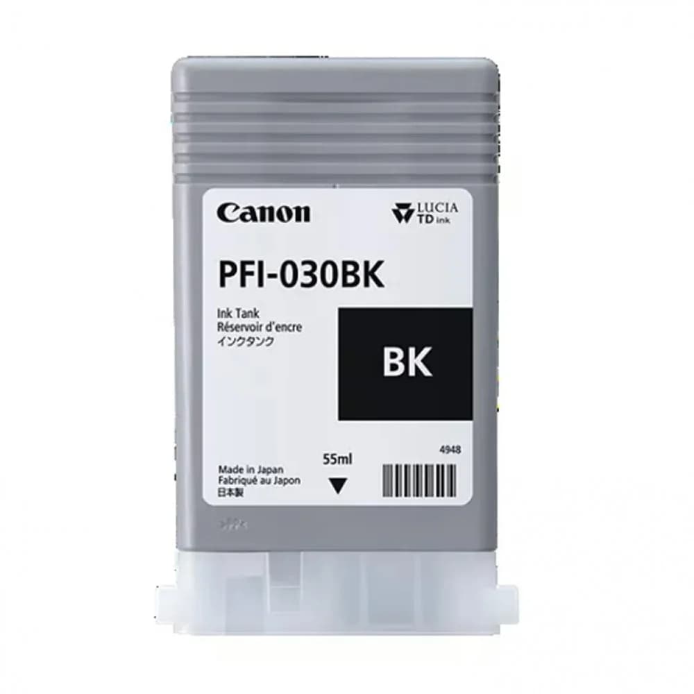 Чернила, Canon, Ink Tank PFI-030 Black, 3489C001AA, для imagePROGRAF TA-20/TA-30, TM-240/TM-340, 55 мл