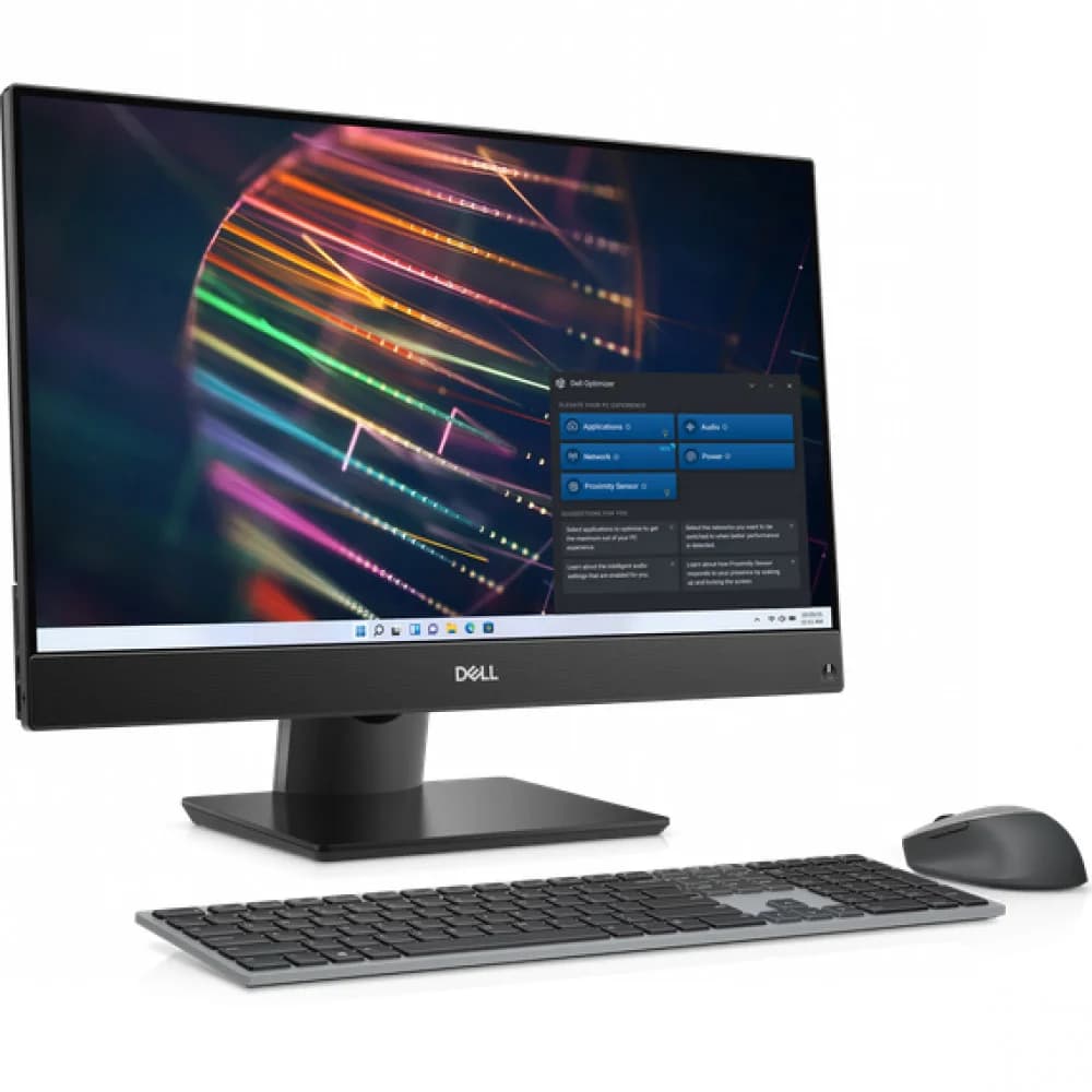 Моноблок Dell/Optiplex 5400 AIO/Core i5/12500/3 GHz/8 Gb/M.2 PCIe SSD/256 Gb/Nо ODD/Graphics/UHD 770/256 Mb/Ubuntu/20.04/23.8 ''/FHD/1920x1080 Pix/kbd