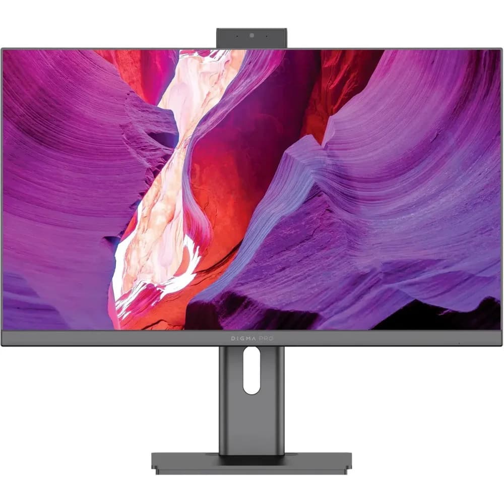 Моноблок Digma Pro Unity 23.8" Full HD i5 12400 (2.5) 16Gb SSD512Gb UHDG CR Windows 11 Professional GbitEth WiFi BT 90W клавиатура мышь Cam серый/черный 1920x1080